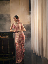 Brocade Zari Jaal Border Woven Saree